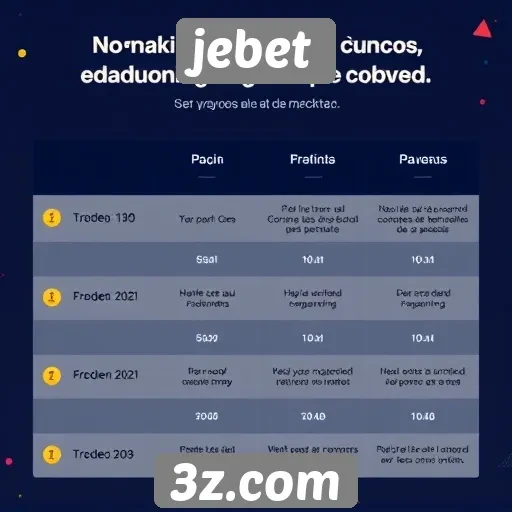 Comparação entre o jebet e outras plataformas